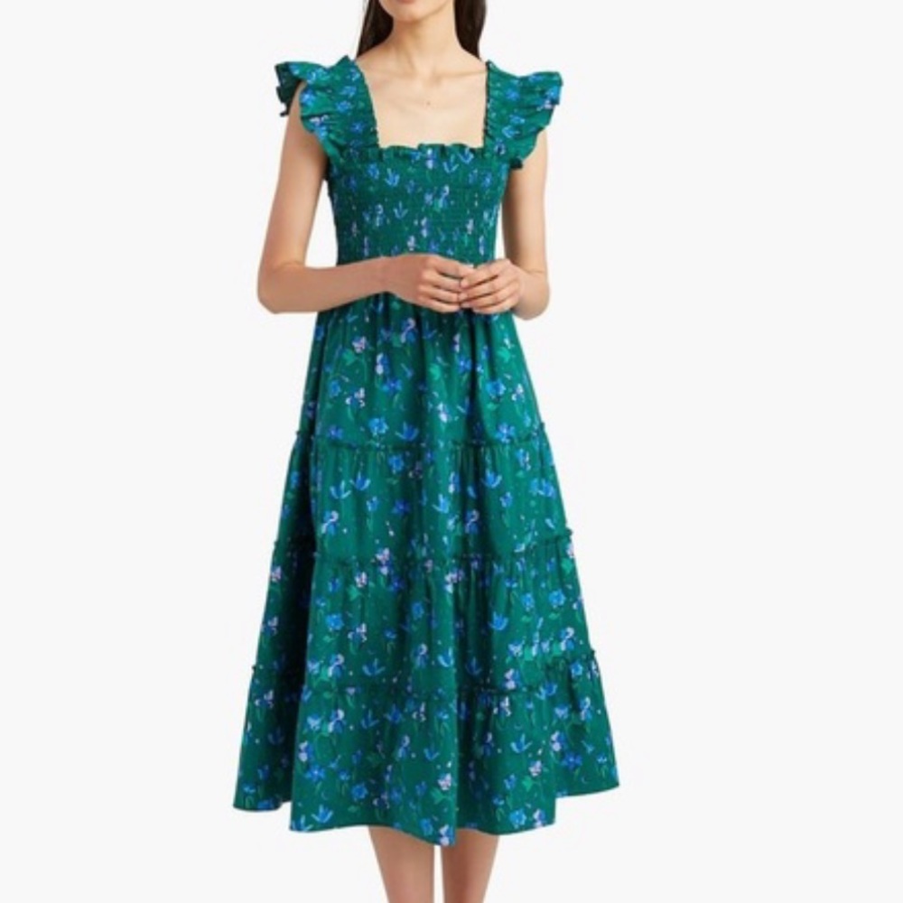 Ellie Nap Dress in Space Print XS